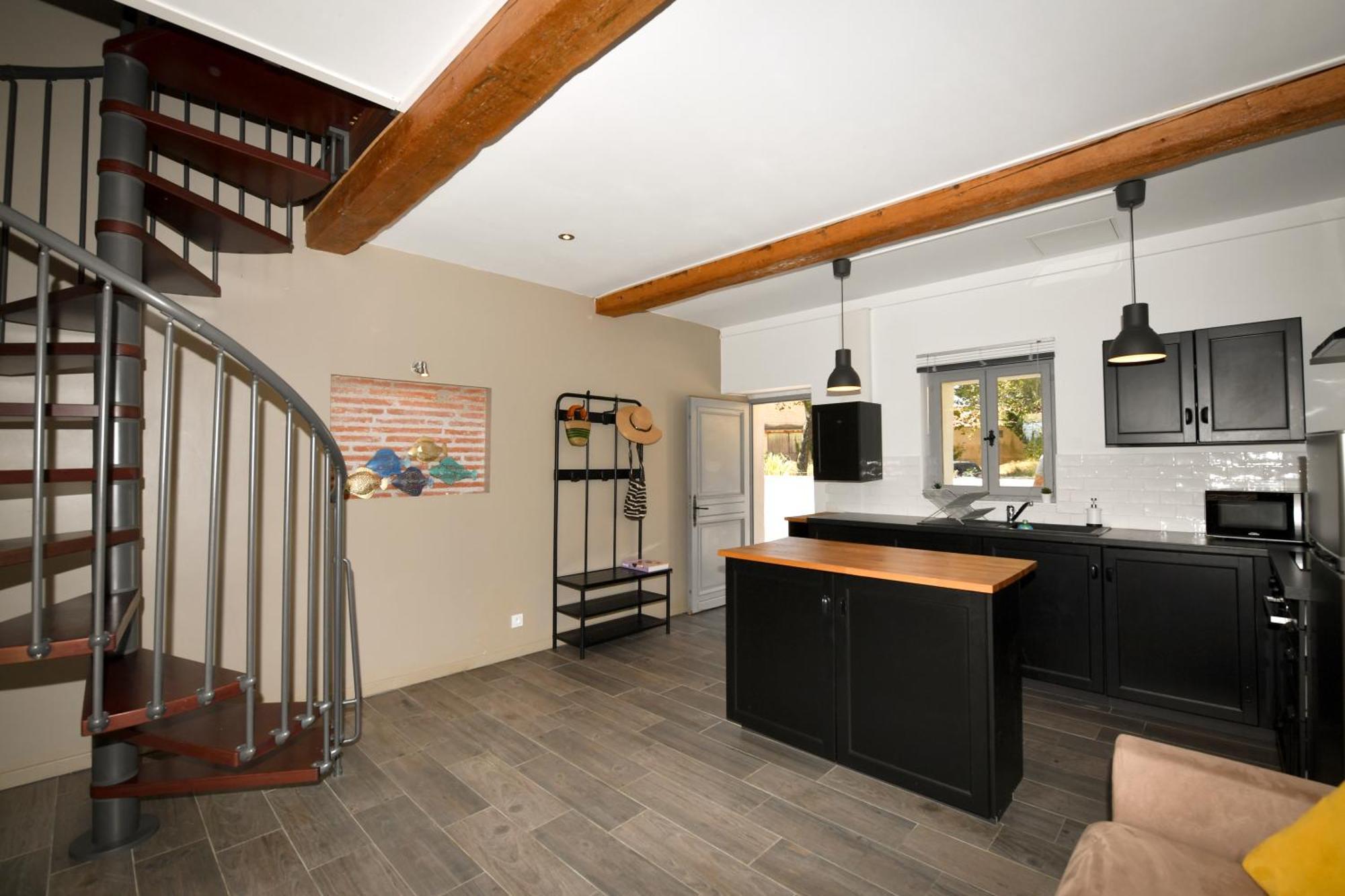 Les Appartements Du Mas Riols 圣西普里安 客房 照片