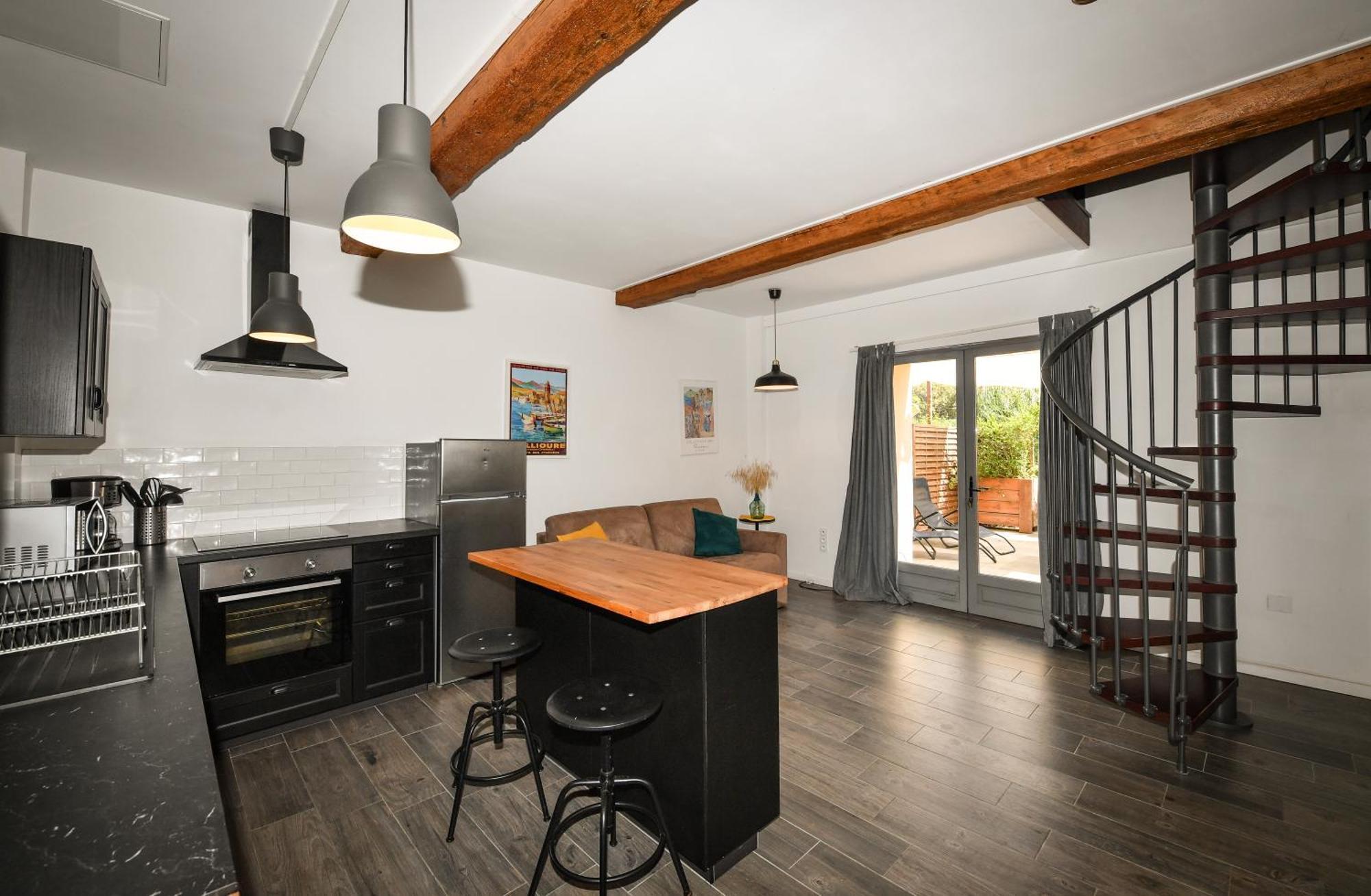 Les Appartements Du Mas Riols 圣西普里安 客房 照片